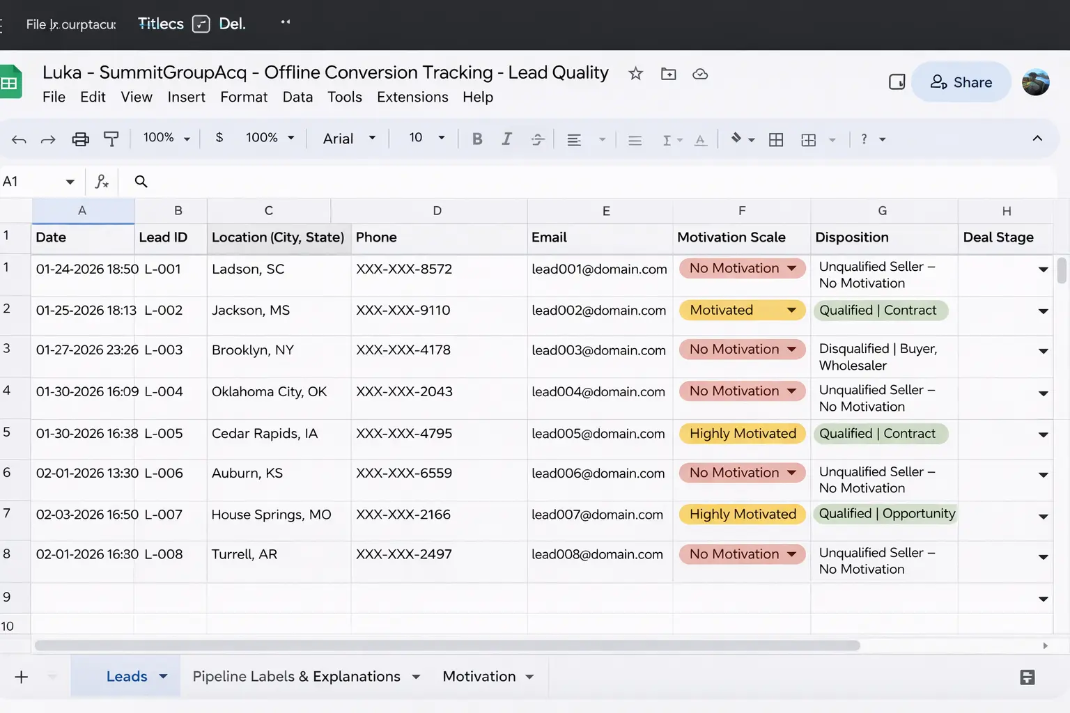 Summit Flow reporting